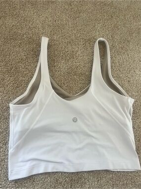 Lululemon Align Tank, White, Size 6